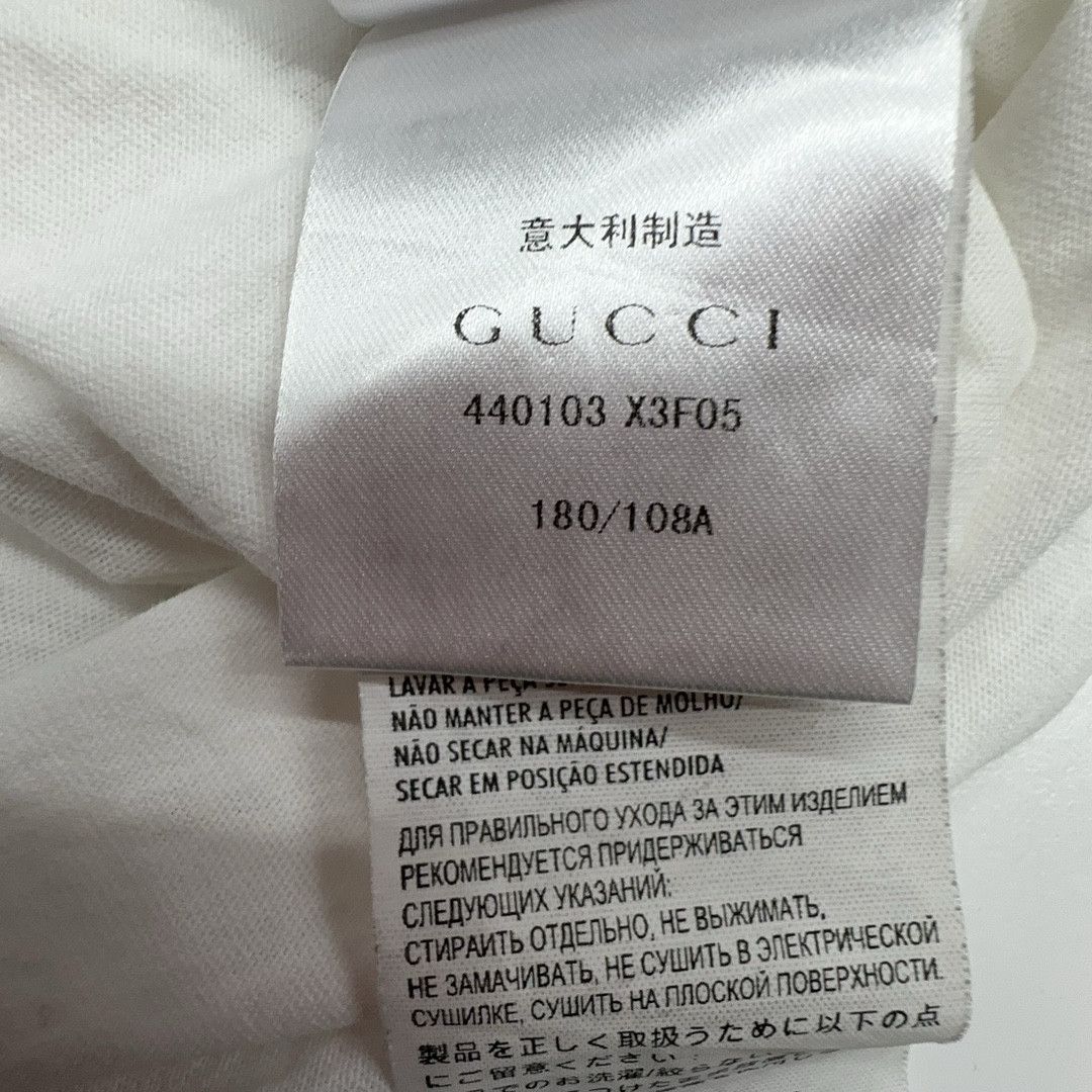 Gucci Gucci Logo Print T-Shirt Size XXL Size US XXL / EU 58 / 5 - 5 Thumbnail