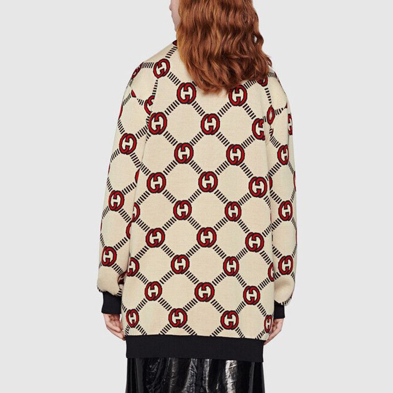 Gucci Gucci Double G Reversible Wool Cardigan XL Size XL / US 12-14 / IT 48-50 - 8 Thumbnail