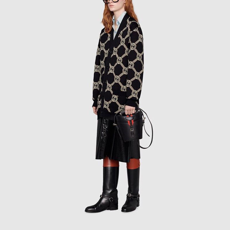 Gucci Gucci Double G Reversible Wool Cardigan XL Size XL / US 12-14 / IT 48-50 - 5 Thumbnail