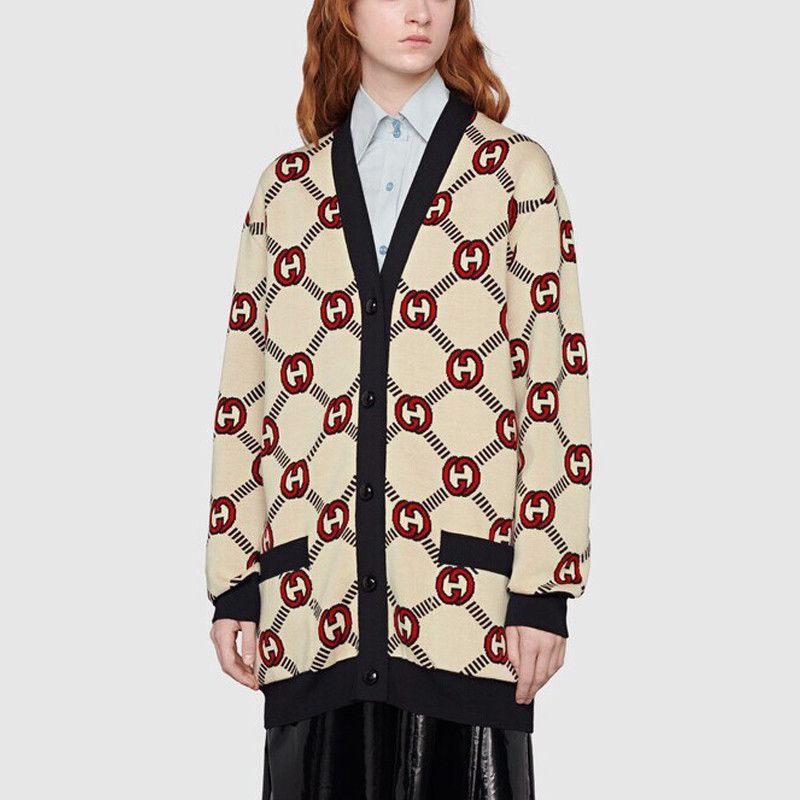 Gucci Gucci Double G Reversible Wool Cardigan XL Size XL / US 12-14 / IT 48-50 - 6 Thumbnail