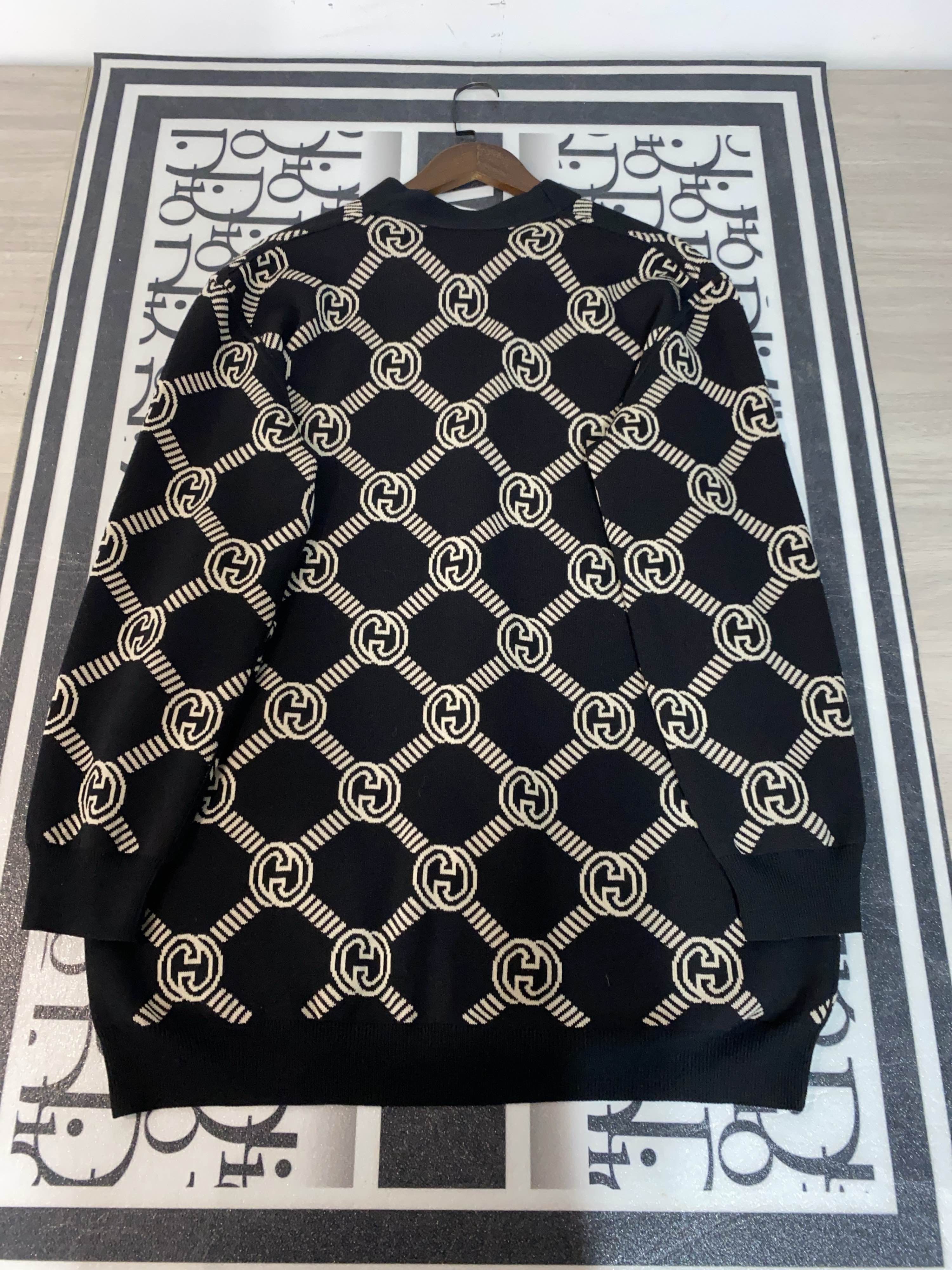 Gucci Gucci Double G Reversible Wool Cardigan XL Size XL / US 12-14 / IT 48-50 - 2 Thumbnail