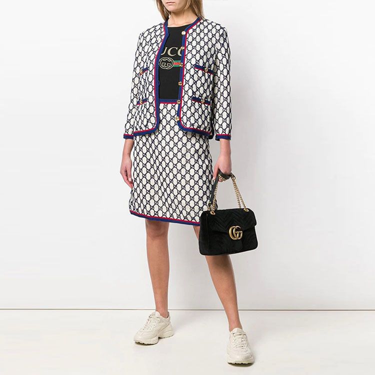 Gucci Gucci GG Monogram Jacquard Jacket Size 38 Size XS / US 0-2 / IT 36-38 - 10 Thumbnail