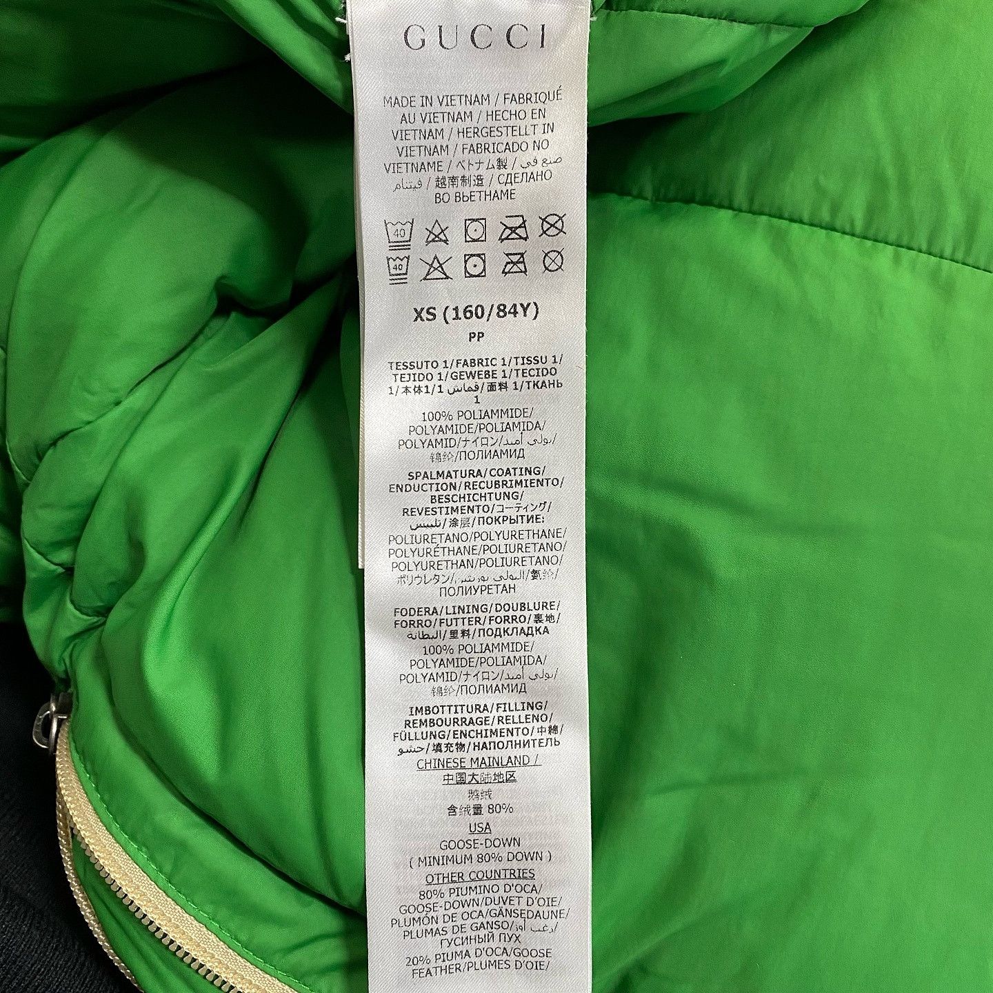 Gucci × The North Face Gucci x The North Face Logo Down Jacket Size XS Size XS / US 0-2 / IT 36-38 - 4 Thumbnail