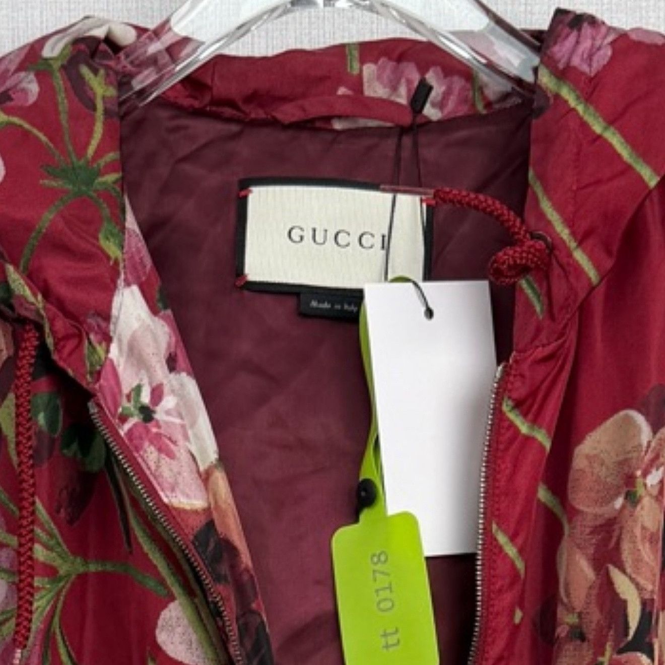 Gucci Gucci Floral Hooded Windbreaker US M Size US M / EU 48-50 / 2 - 3 Thumbnail