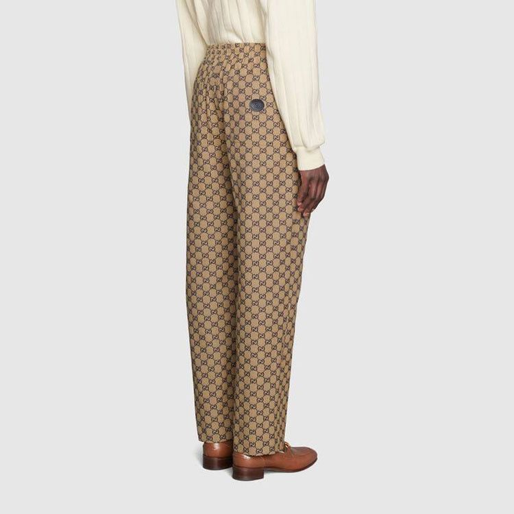 Gucci GUCCI GG Monogram Drawstring Pants Size 28 Size US 28 / EU 44 - 10 Thumbnail