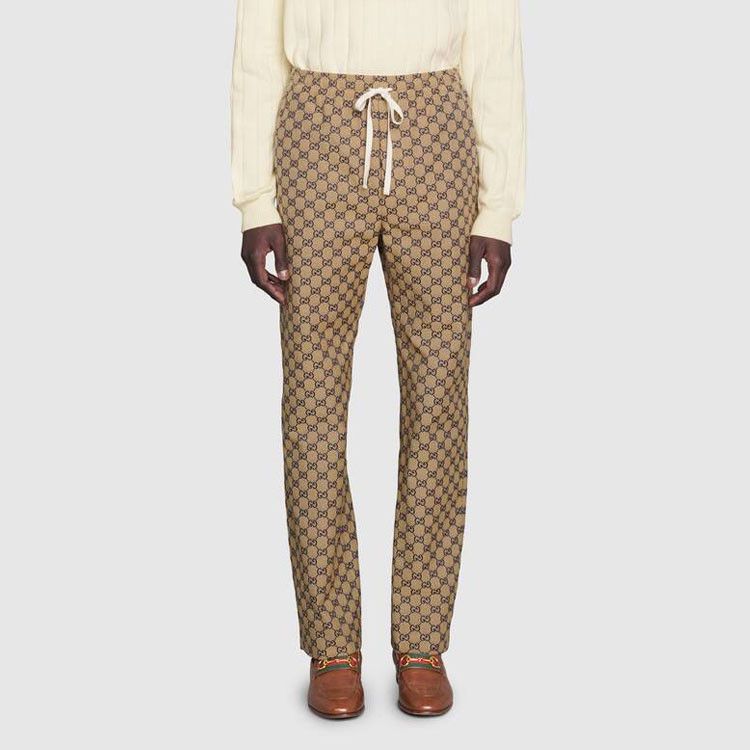 Gucci GUCCI GG Monogram Drawstring Pants Size 28 Size US 28 / EU 44 - 9 Thumbnail