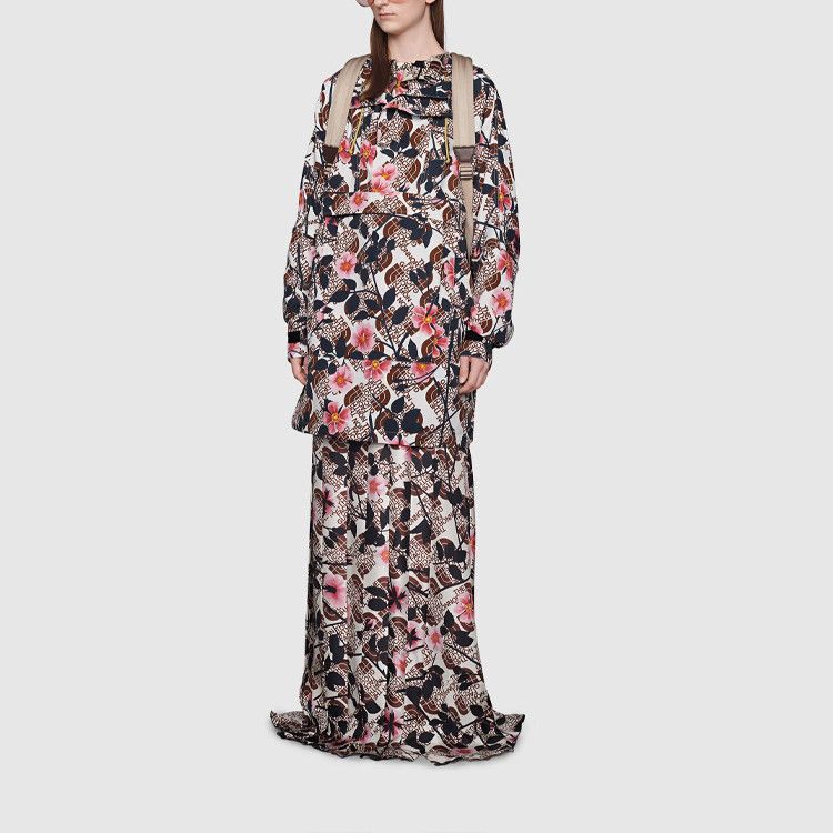 Gucci The North Face x Gucci Floral Hooded Jacket XXS Size XXS / US 00 / IT 34 - 6 Thumbnail