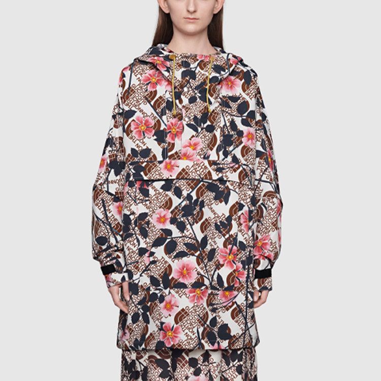 Gucci The North Face x Gucci Floral Hooded Jacket XXS Size XXS / US 00 / IT 34 - 7 Thumbnail