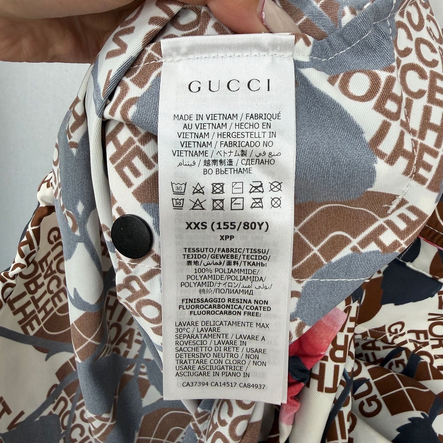 Gucci The North Face x Gucci Floral Hooded Jacket XXS Size XXS / US 00 / IT 34 - 4 Thumbnail