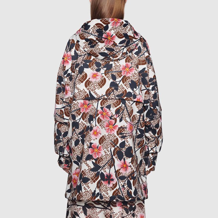 Gucci The North Face x Gucci Floral Hooded Jacket XXS Size XXS / US 00 / IT 34 - 8 Thumbnail