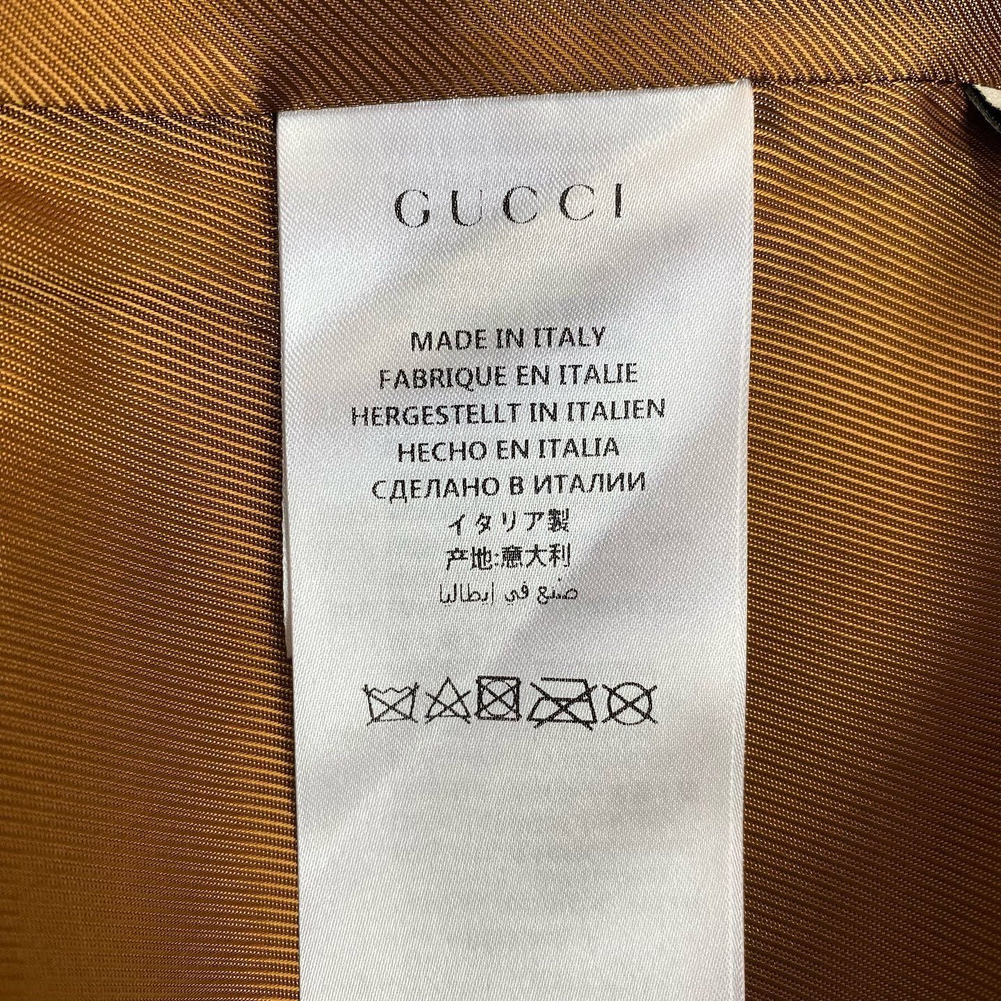 Gucci Gucci GG Supreme Leather Trim Coat Size IT 40 Size S / US 4 / IT 40 - 4 Thumbnail