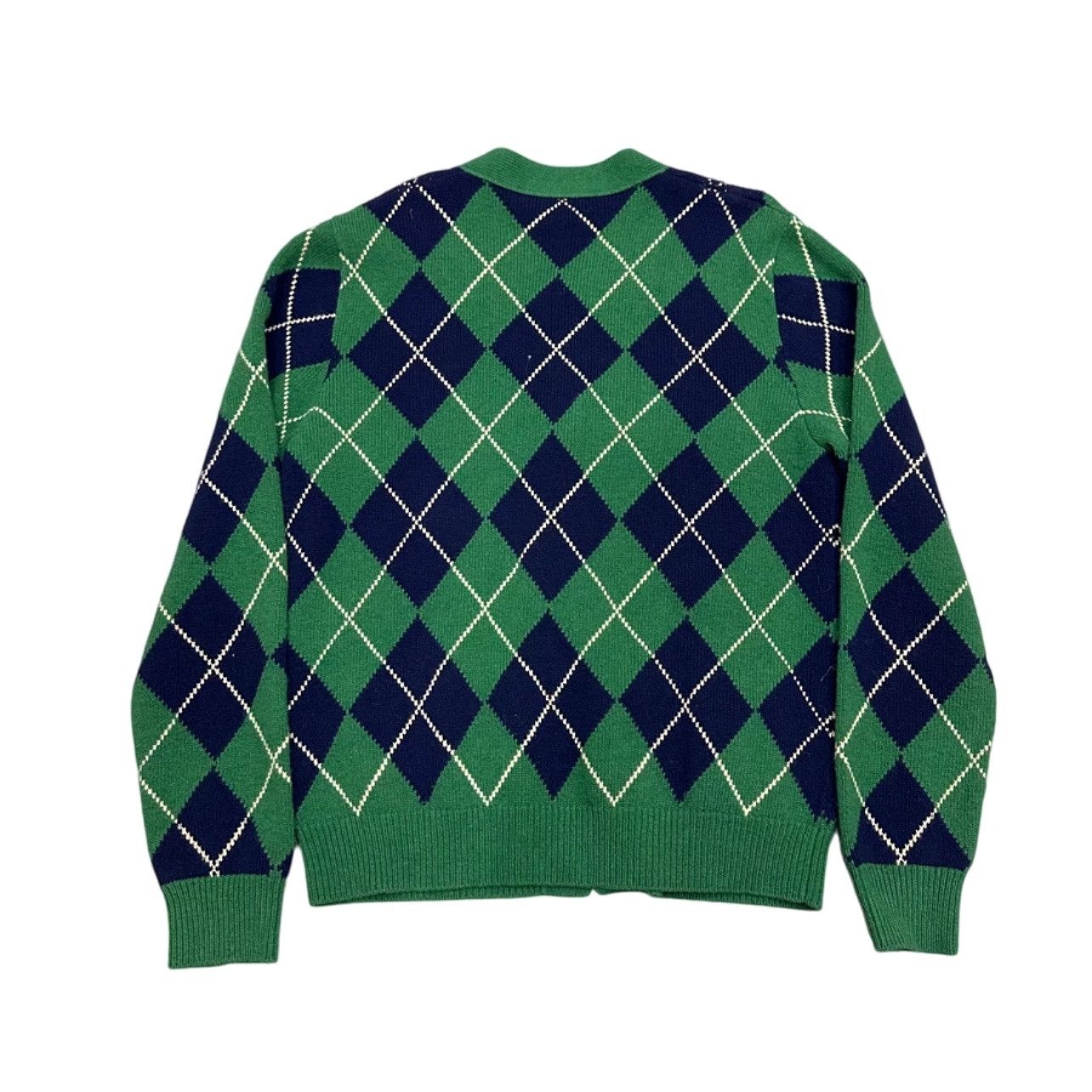 Gucci Gucci Argyle Knit Cardigan Size L Size US L / EU 52-54 / 3 - 2 Thumbnail