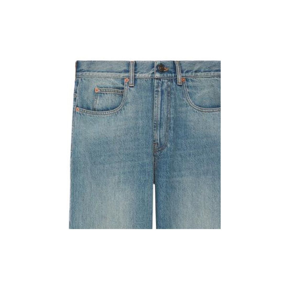 Gucci Gucci Washed Denim Jeans Size 34 Size US 34 / EU 50 - 10 Thumbnail