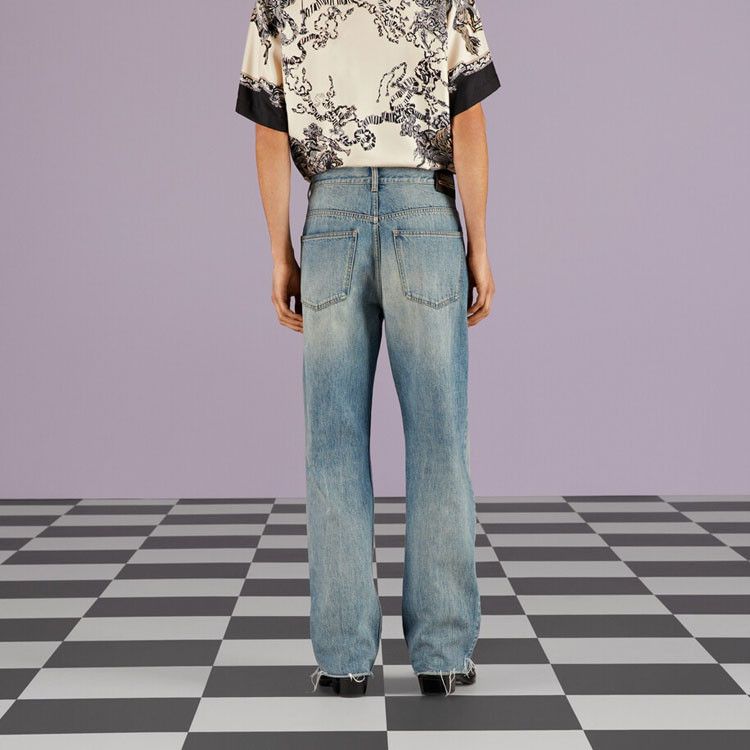 Gucci Gucci Washed Denim Jeans Size 34 Size US 34 / EU 50 - 8 Thumbnail