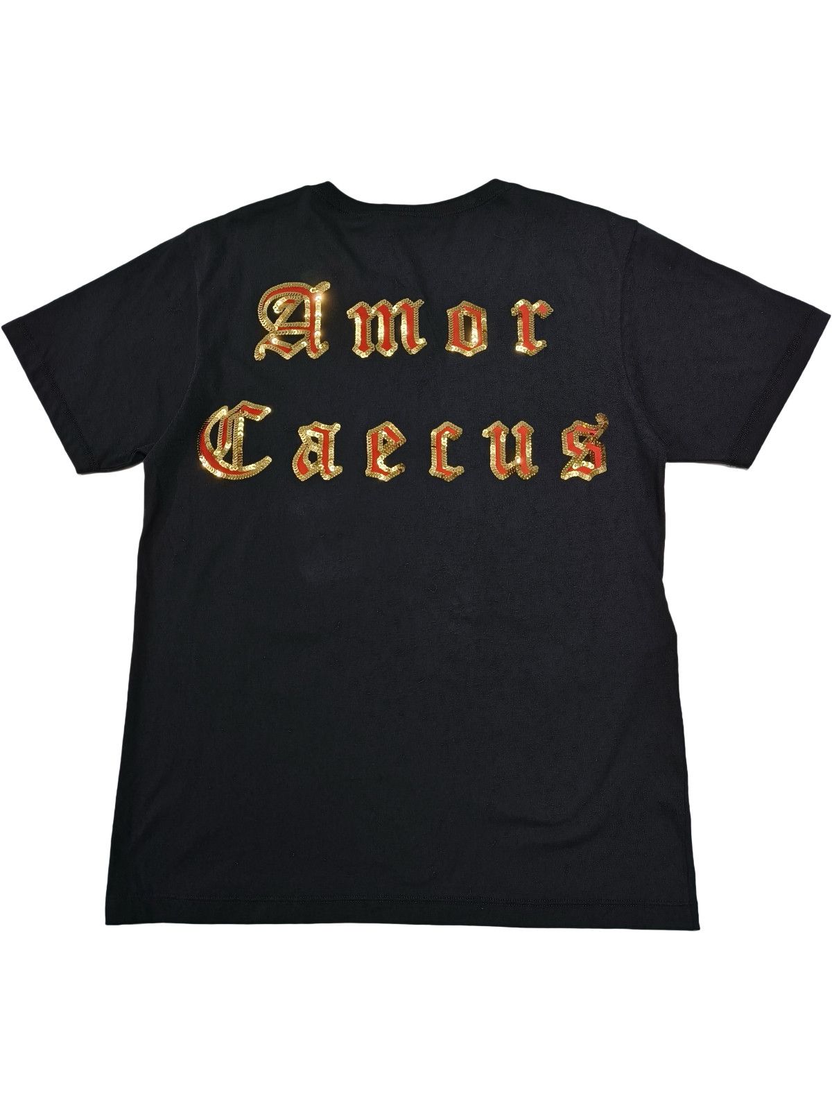 Gucci Gucci Sequined Graphic T-Shirt Size XS Size XS / US 0-2 / IT 36-38 - 2 Thumbnail