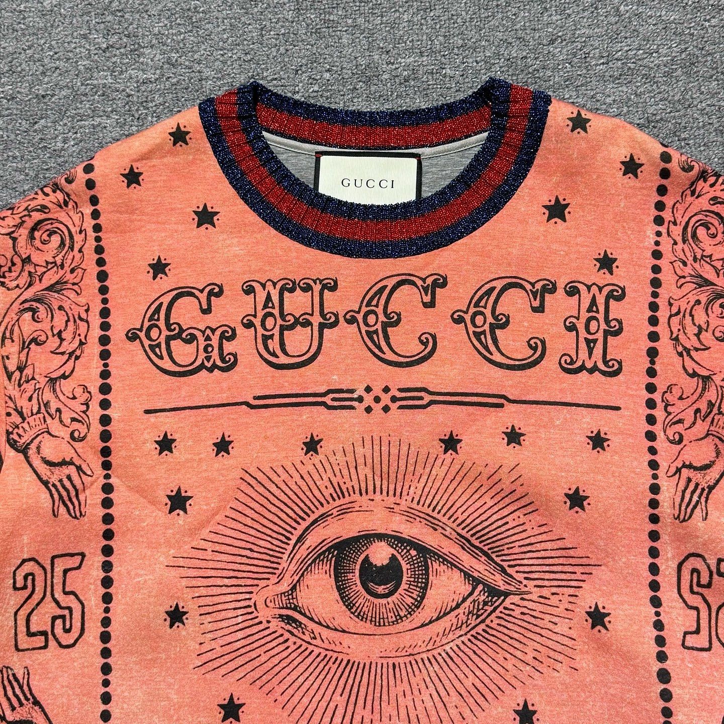 Gucci Gucci Blind for Love Graphic Sweatshirt XS Size XS / US 0-2 / IT 36-38 - 5 Thumbnail