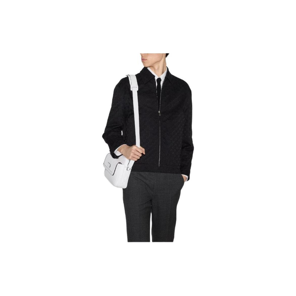 Gucci Gucci GG Canvas Zip Jacket Size 56 Size US XL / EU 56 / 4 - 11 Thumbnail