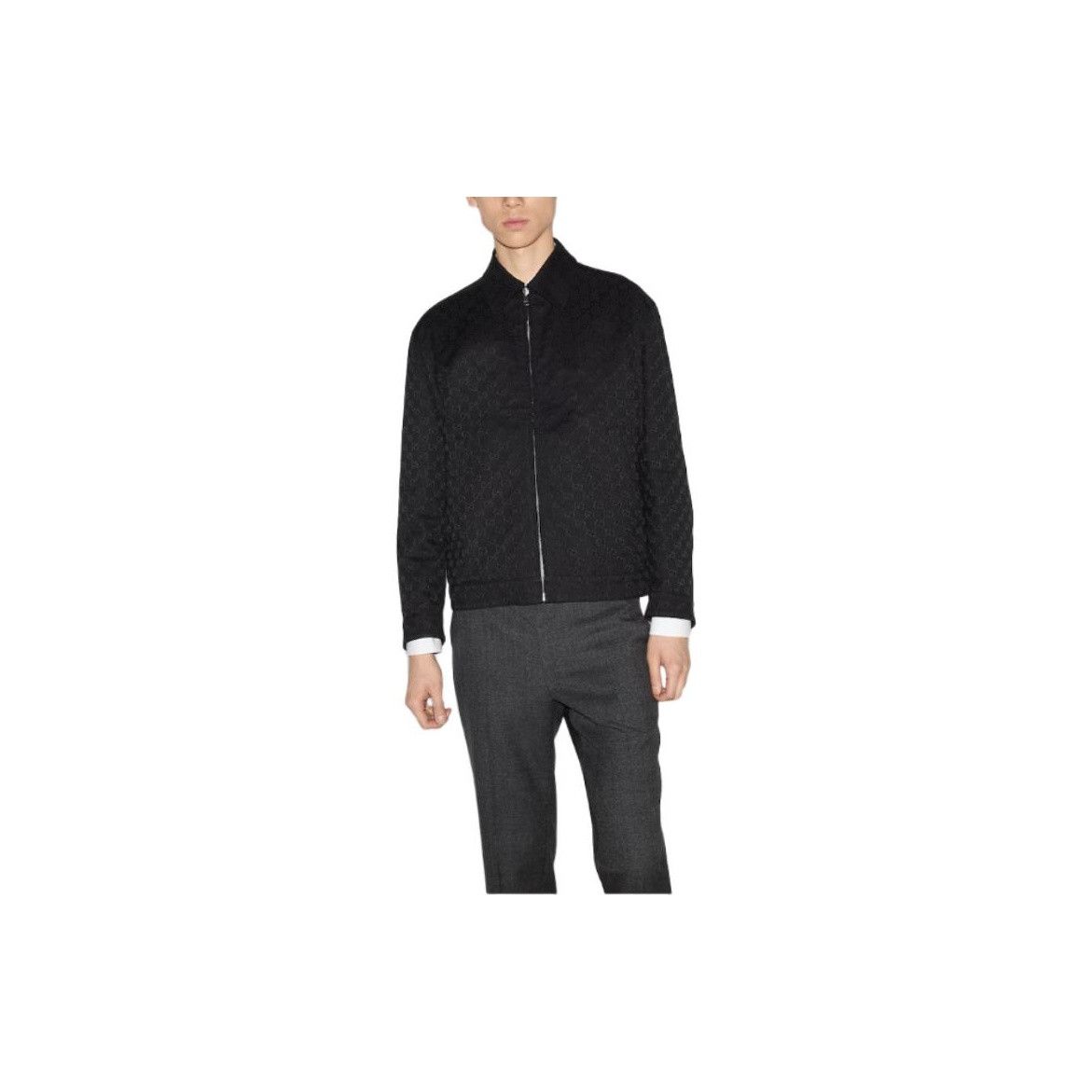Gucci Gucci GG Canvas Zip Jacket Size 56 Size US XL / EU 56 / 4 - 9 Thumbnail