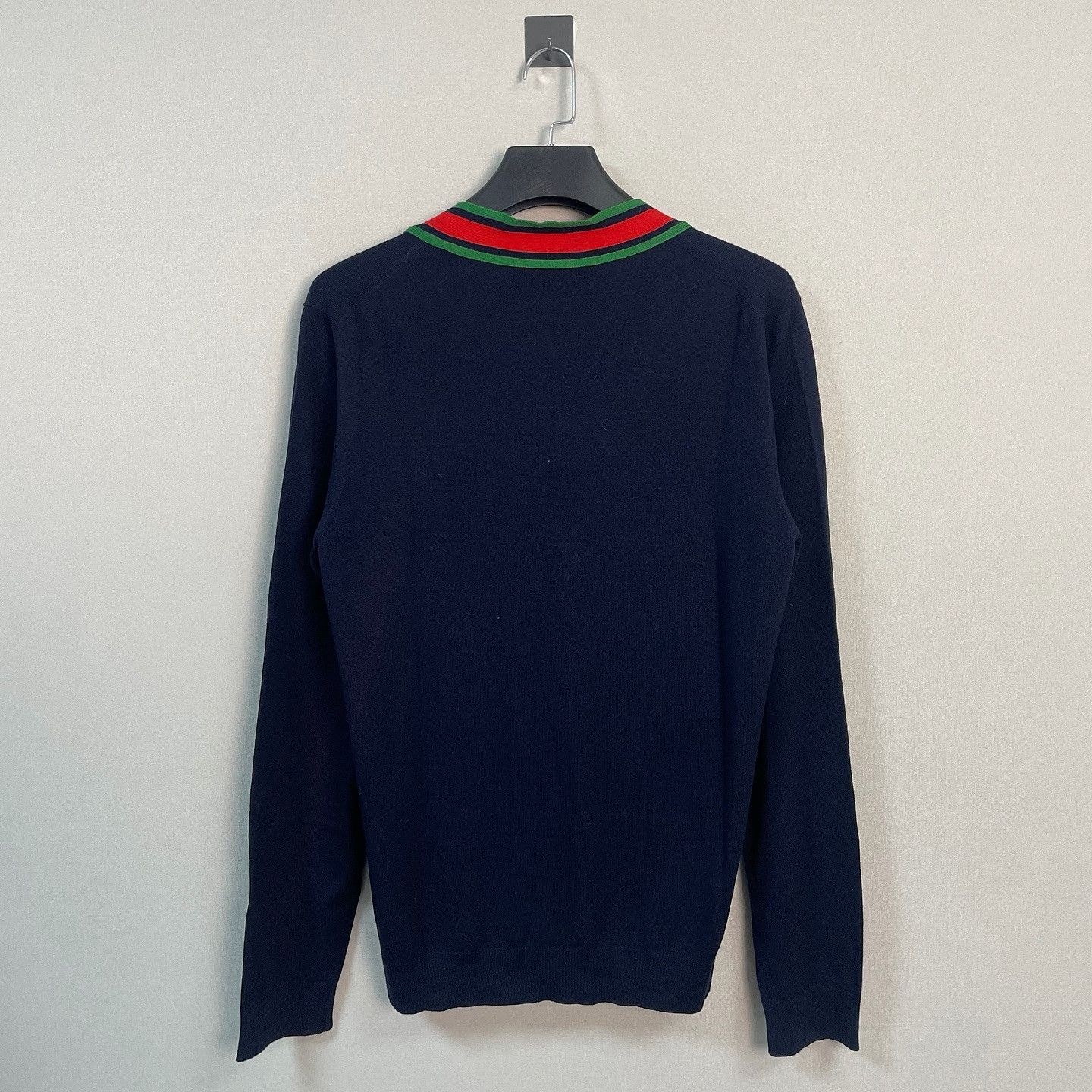 Gucci Gucci Web Trim Cardigan Size XXL Size US XXL / EU 58 / 5 - 2 Thumbnail