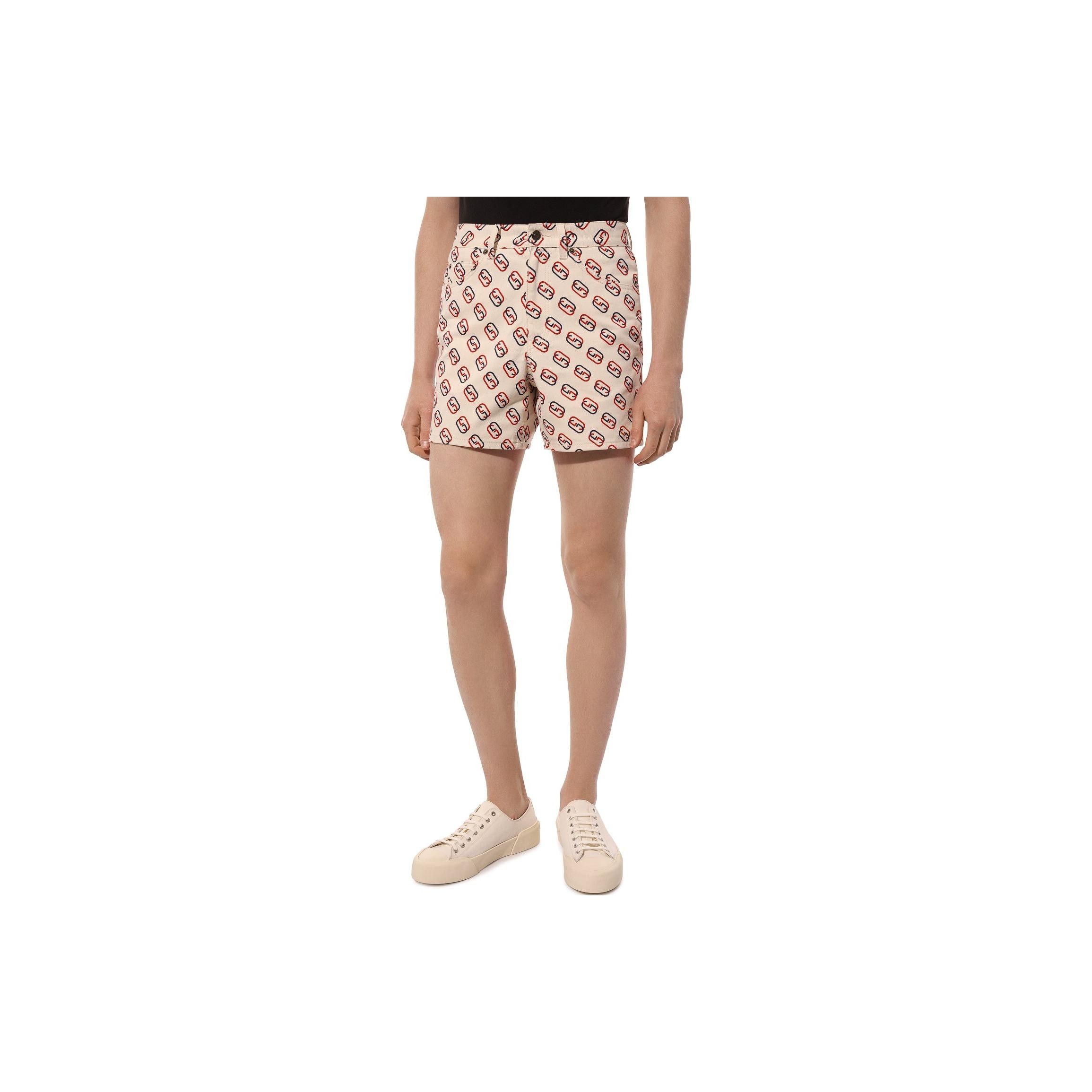 Gucci GUCCI Logo Print Shorts Size 32 Size US 32 / EU 48 - 10 Thumbnail