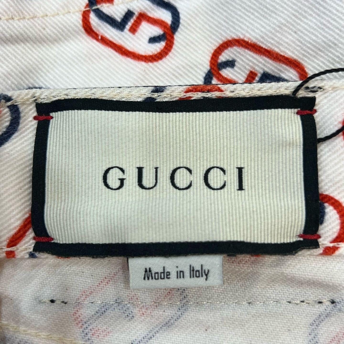 Gucci GUCCI Logo Print Shorts Size 32 Size US 32 / EU 48 - 3 Thumbnail