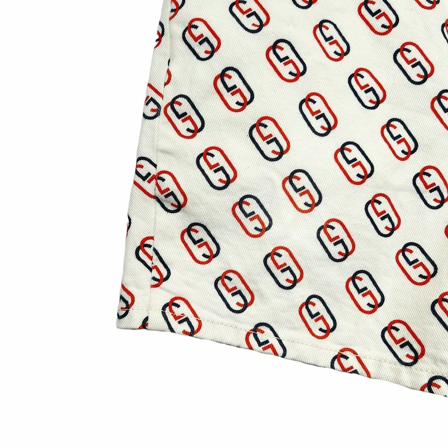 Gucci GUCCI Logo Print Shorts Size 32 Size US 32 / EU 48 - 6 Thumbnail