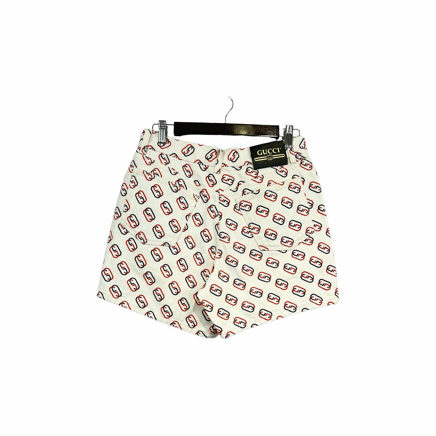 Gucci GUCCI Logo Print Shorts Size 32 Size US 32 / EU 48 - 2 Thumbnail