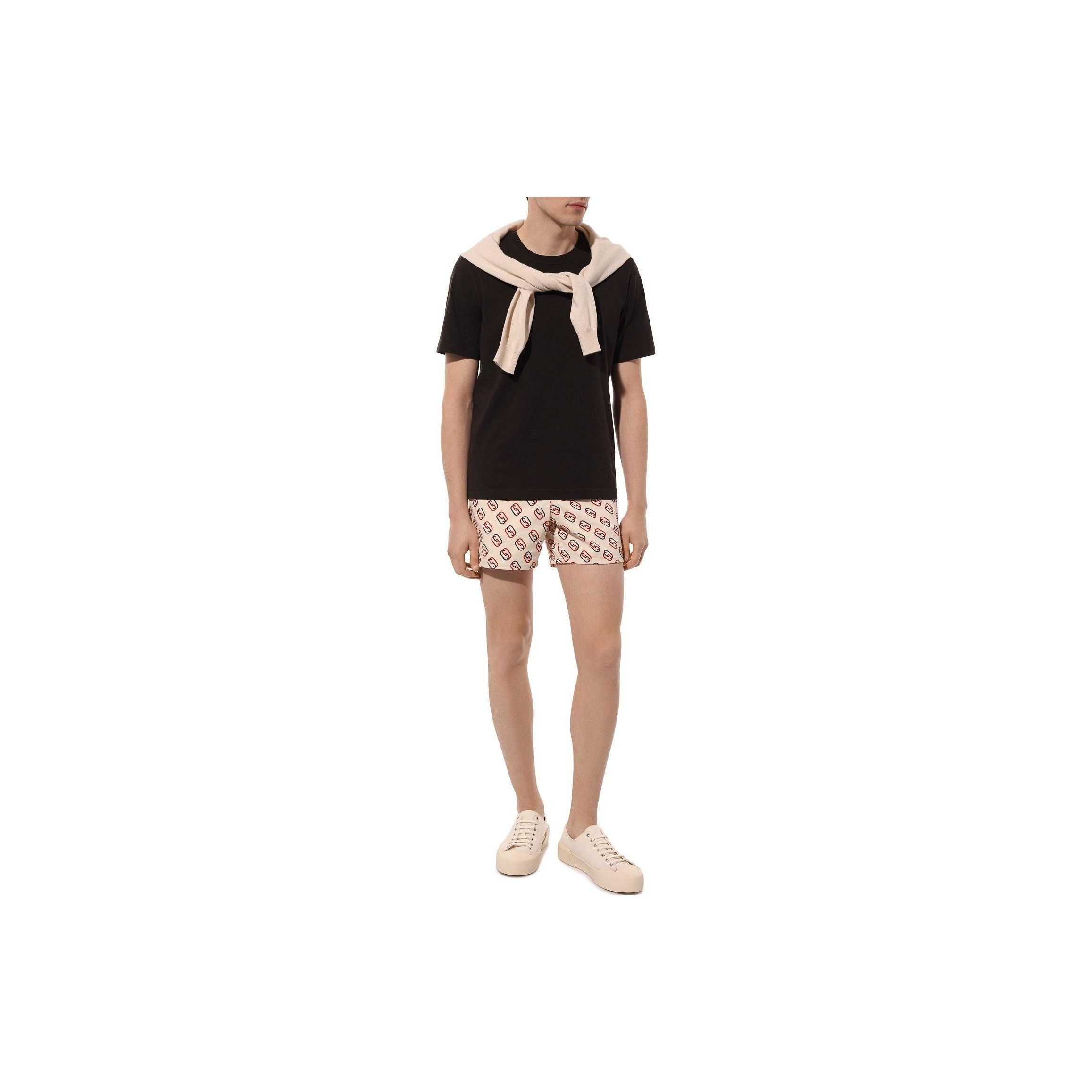 Gucci GUCCI Logo Print Shorts Size 32 Size US 32 / EU 48 - 9 Thumbnail