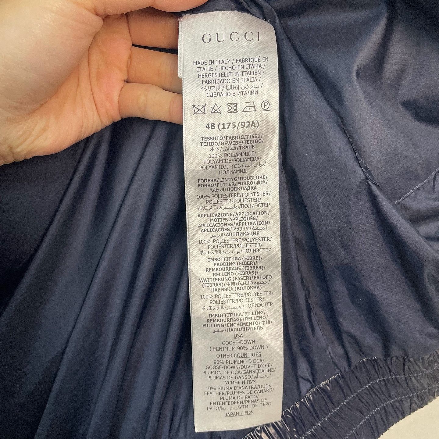 Gucci Gucci Shiny Down Puffer Jacket Size 48 Size US M / EU 48-50 / 2 - 4 Thumbnail
