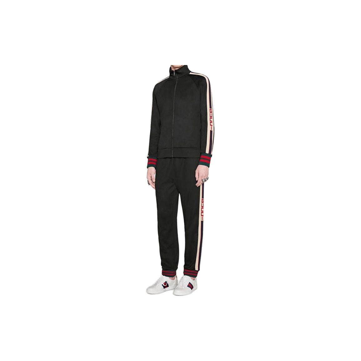 Gucci Gucci Technical Jersey Track Jacket Size M Size US M / EU 48-50 / 2 - 11 Thumbnail