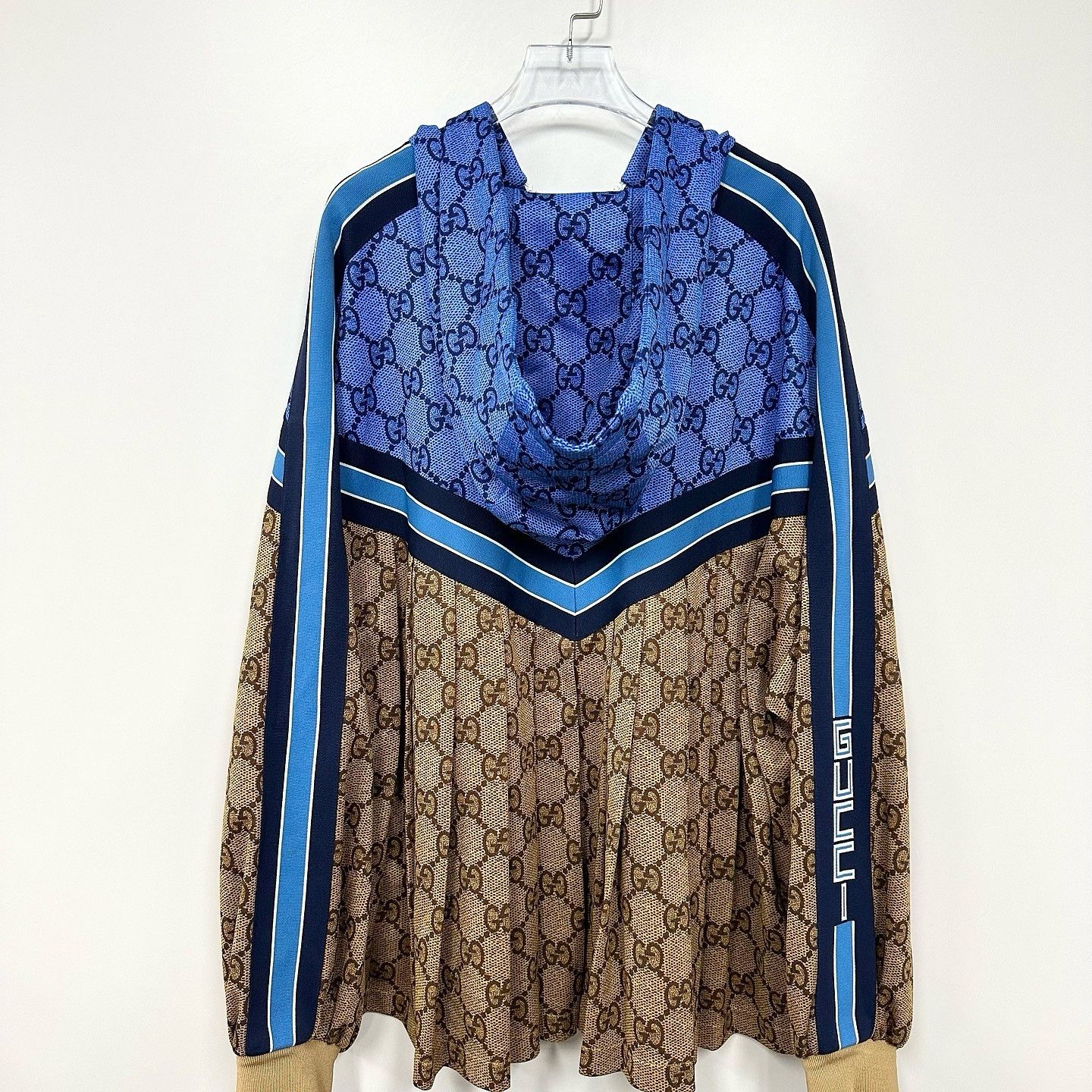 Gucci Gucci GG Monogram Knit Hoodie Size M Size US M / EU 48-50 / 2 - 2 Thumbnail