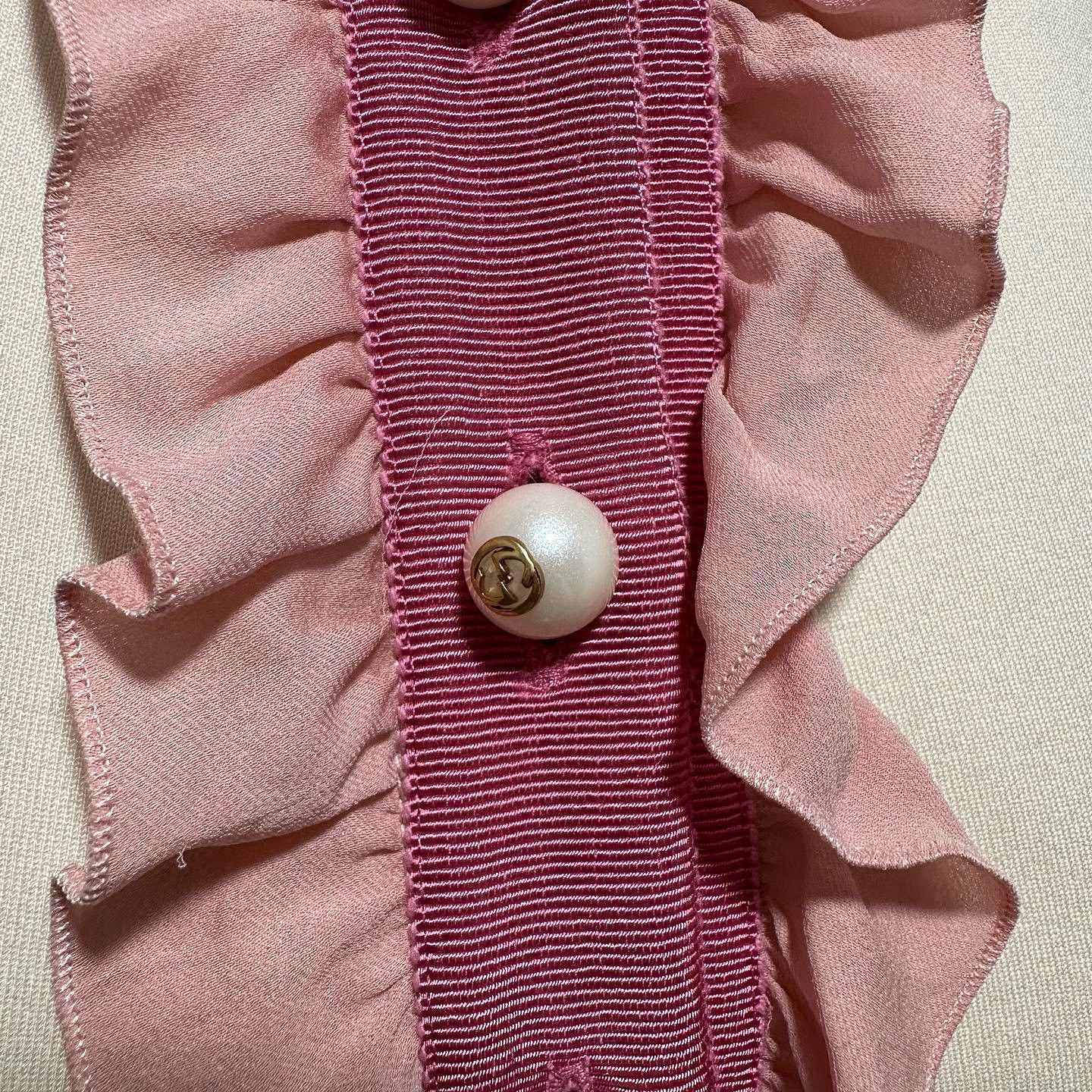 Gucci Gucci Ruffle Trim Mini Dress Size S Size S / US 4 / IT 40 - 5 Thumbnail