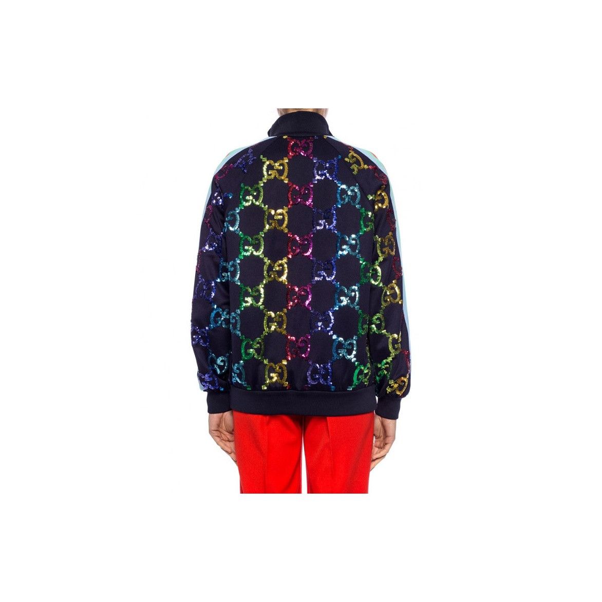Gucci Gucci GG Sequin Logo Track Jacket M Size M / US 6-8 / IT 42-44 - 12 Thumbnail