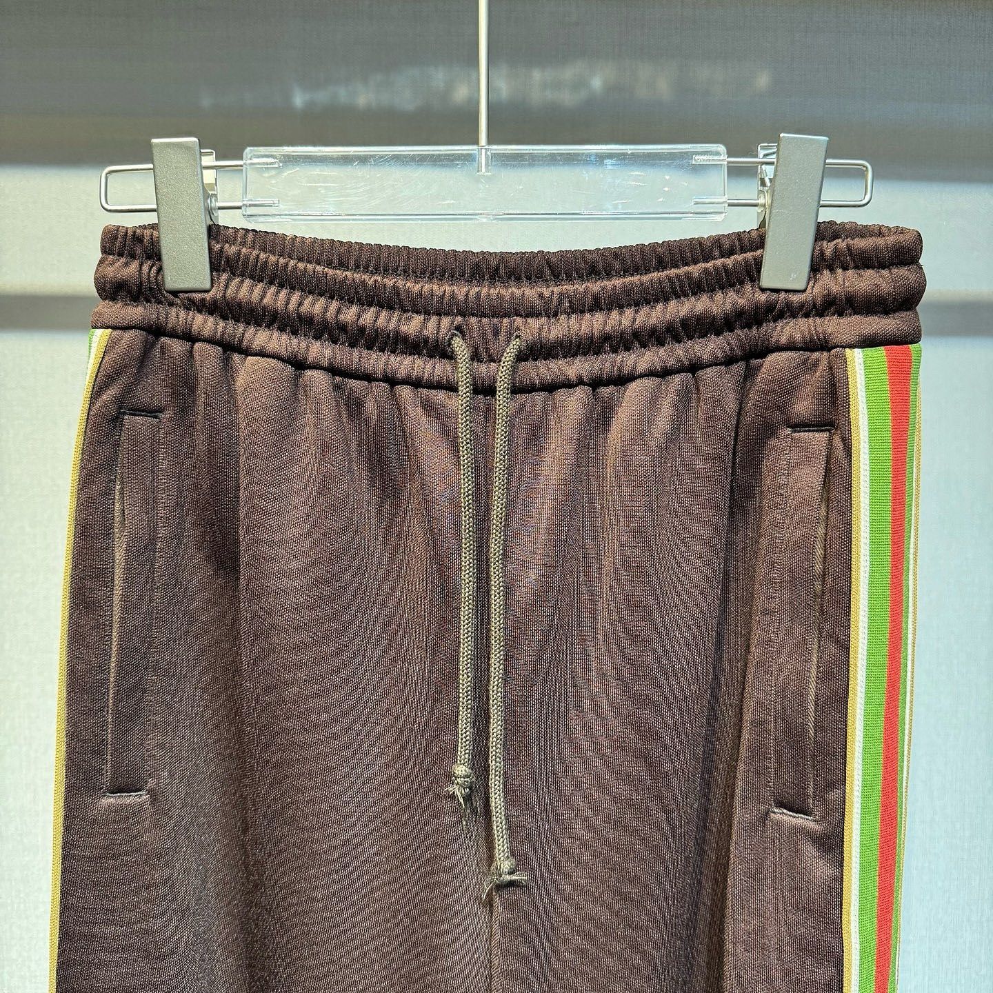 Gucci Gucci Brown Web Stripe Joggers Size S Size US 30 / EU 46 - 5 Thumbnail