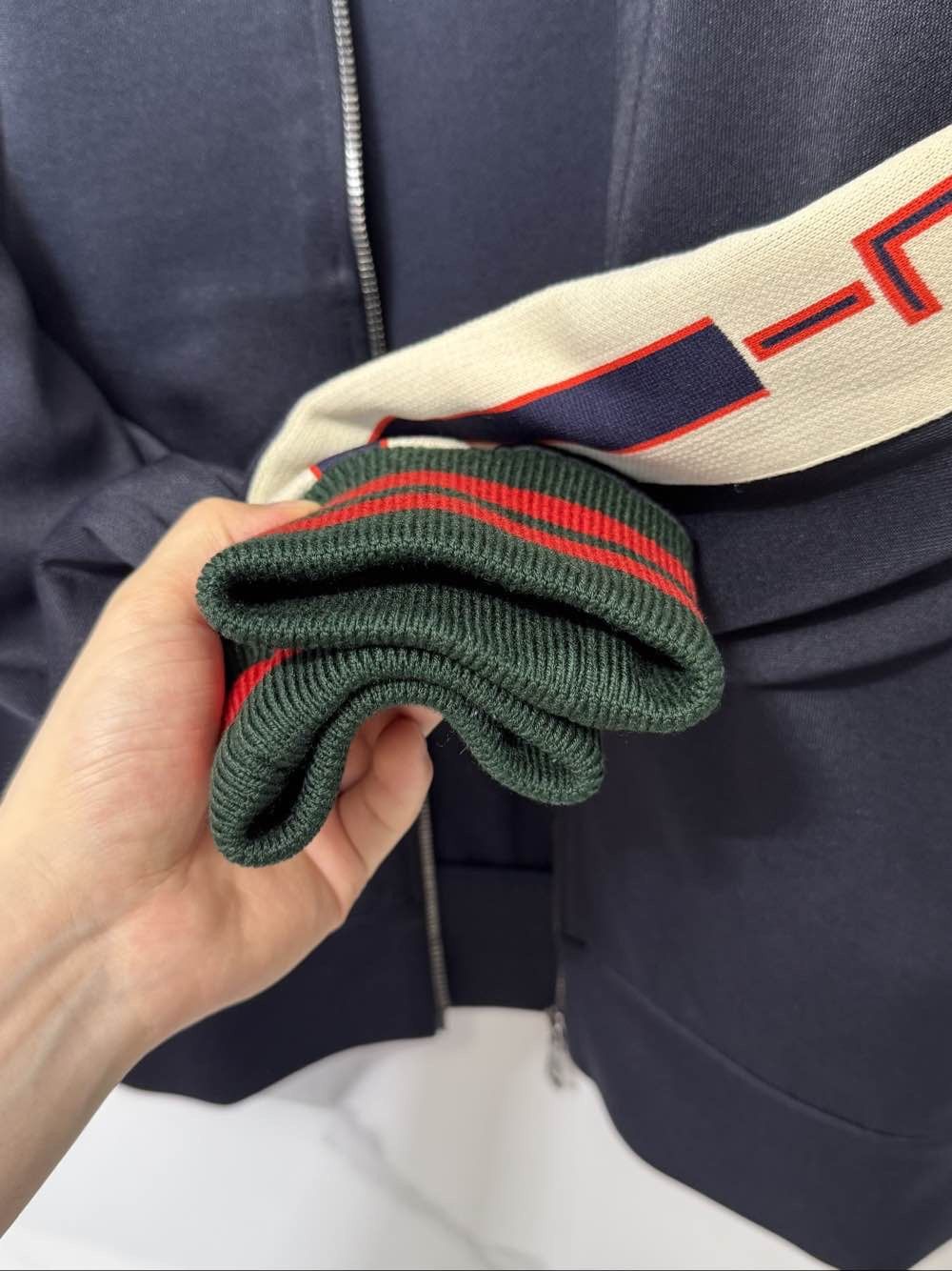 Gucci Gucci Technical Jersey Track Jacket Size XS Size US XS / EU 42 / 0 - 5 Thumbnail