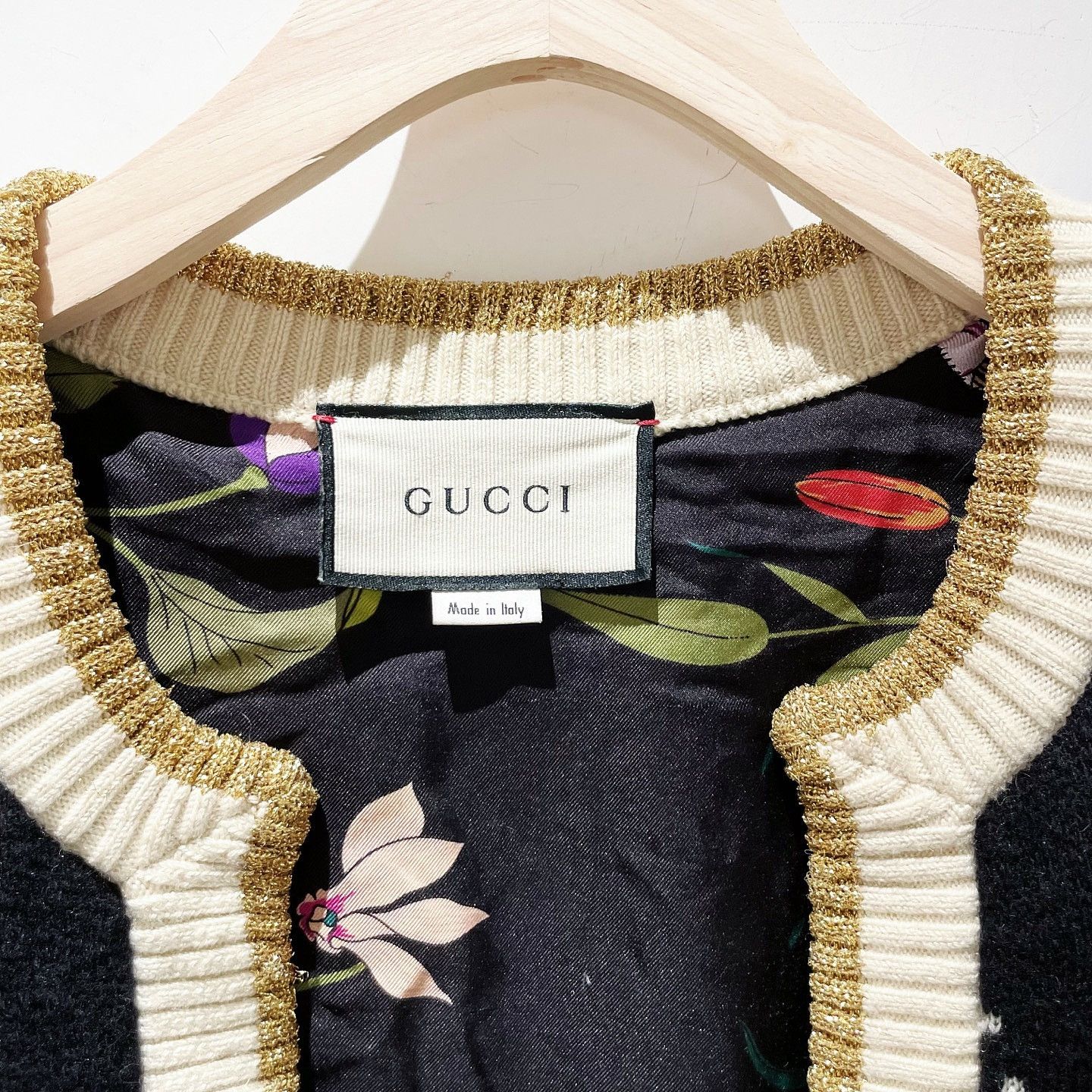 Gucci Gucci GG Wool Knit Cardigan Size S Size S / US 4 / IT 40 - 3 Thumbnail