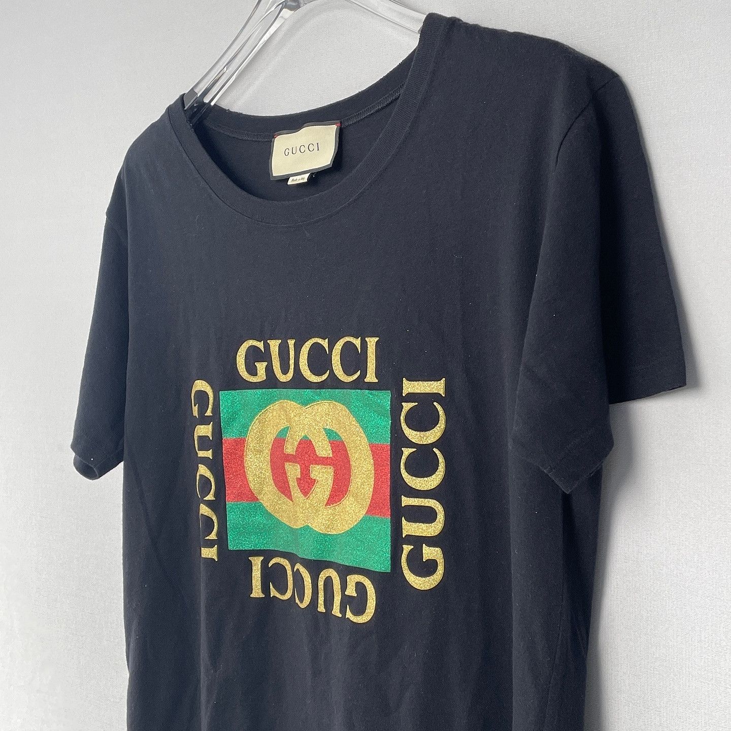 Gucci Gucci Logo Print T-Shirt Size S Size US S / EU 44-46 / 1 - 9 Thumbnail