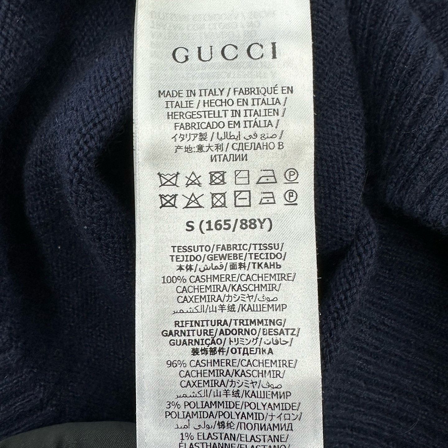 Gucci Gucci Cashmere Knit Sweater Size S Size S / US 4 / IT 40 - 4 Thumbnail