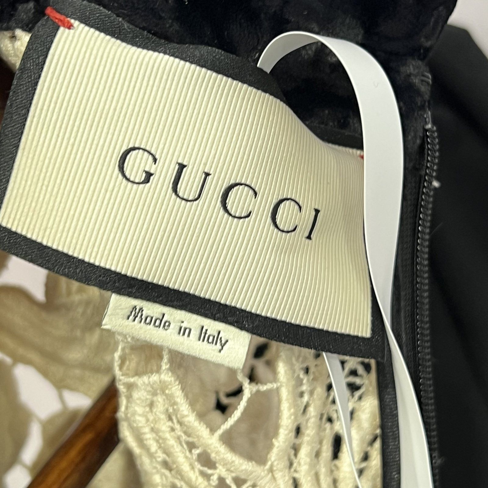 Gucci Gucci Lace Collar Dress Size L Size L / US 10 / IT 46 - 3 Thumbnail