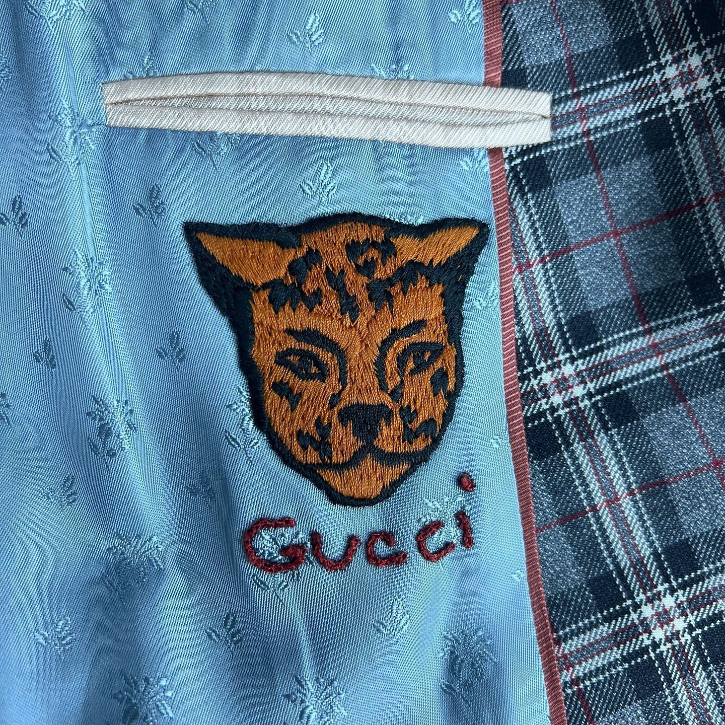 Gucci Gucci Wool Plaid Blazer Size 38R Size 38R - 7 Thumbnail