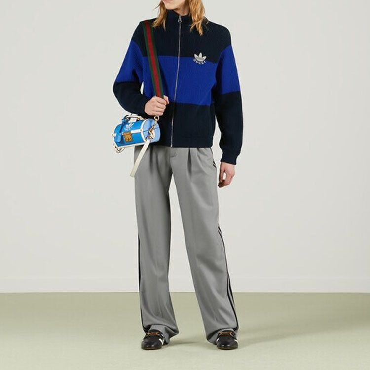 Gucci Gucci x adidas Originals Zip-Up Sweater Size M Size US M / EU 48-50 / 2 - 8 Thumbnail