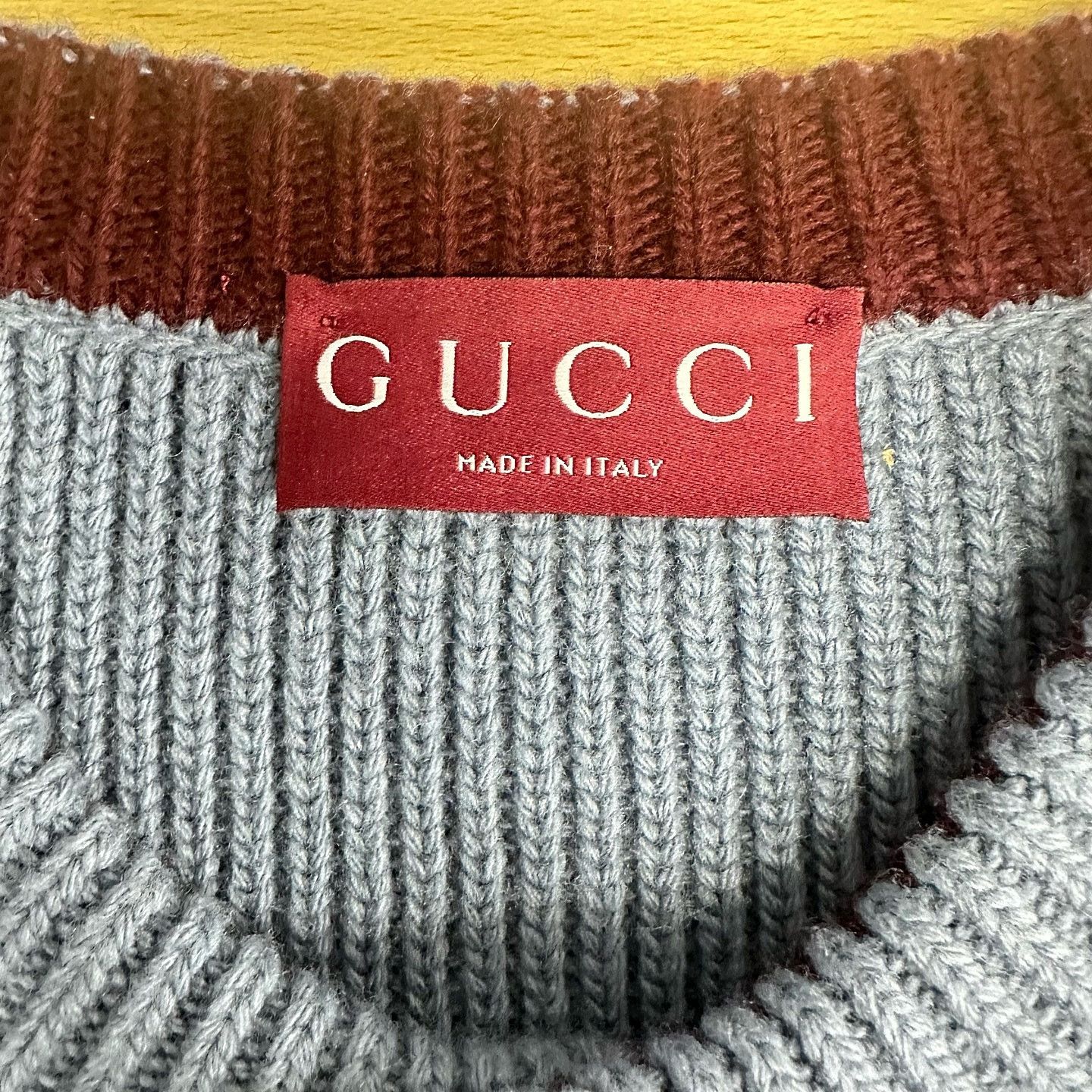 Gucci Gucci Ribbed Wool Cardigan Size XS Size US XS / EU 42 / 0 - 3 Thumbnail