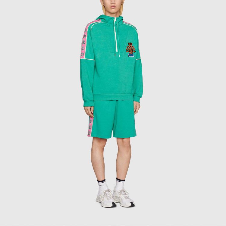 Gucci Gucci Pineapple Logo Hoodie Size M Size US M / EU 48-50 / 2 - 5 Thumbnail
