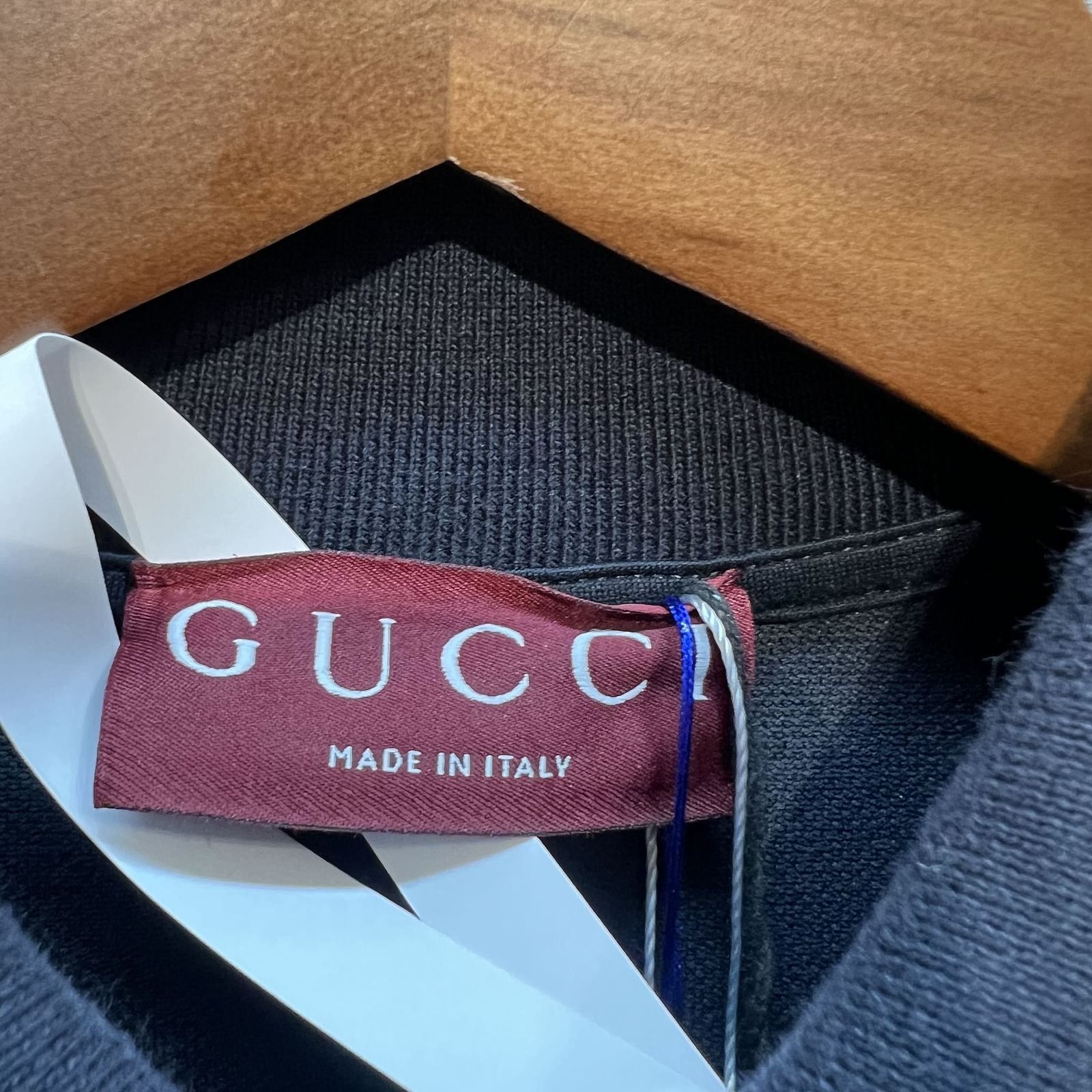 Gucci Gucci Embroidered Pocket Polo Size L Size US L / EU 52-54 / 3 - 3 Thumbnail