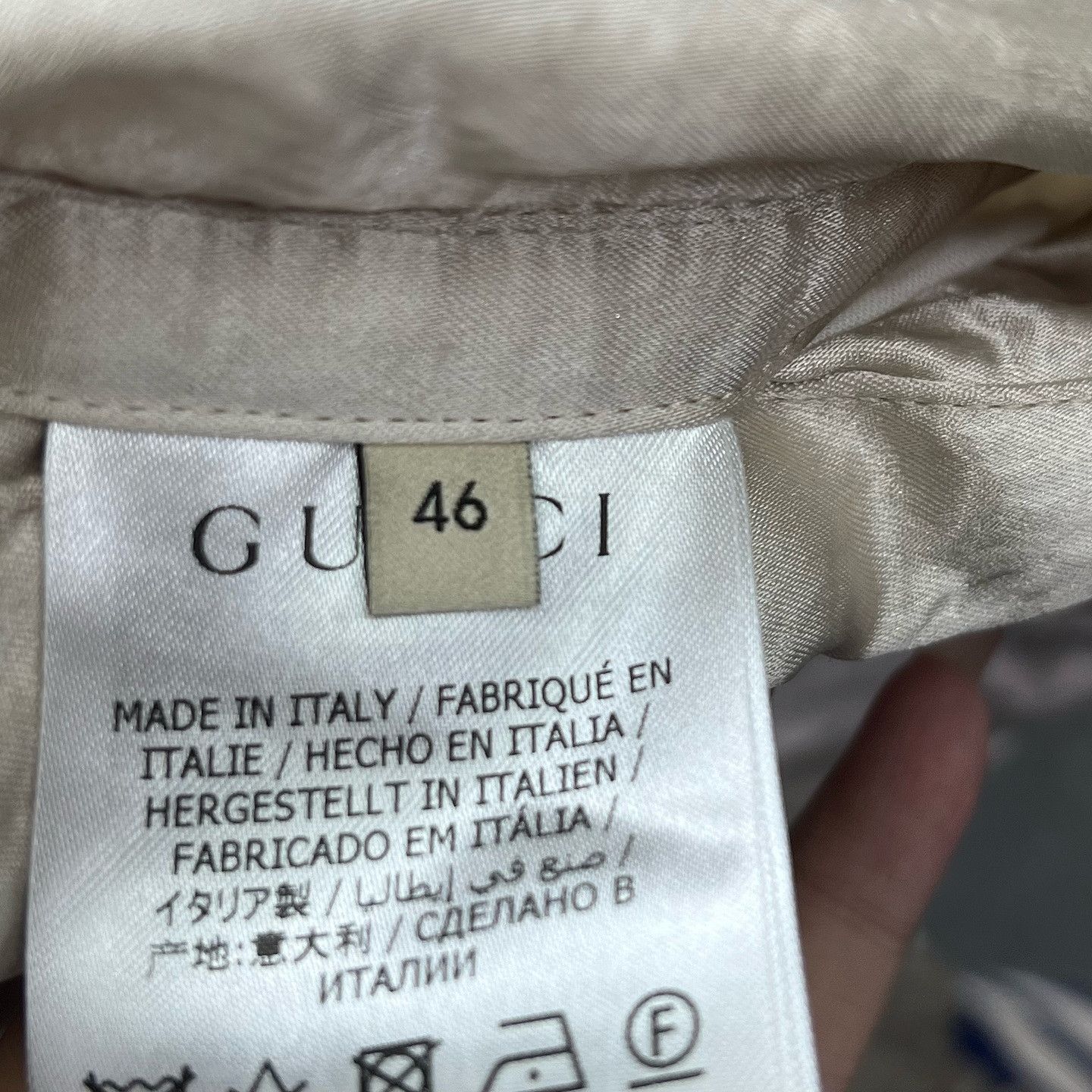 Gucci Gucci Reversible Logo Zip Jacket Size 46 Size US S / EU 44-46 / 1 - 4 Thumbnail