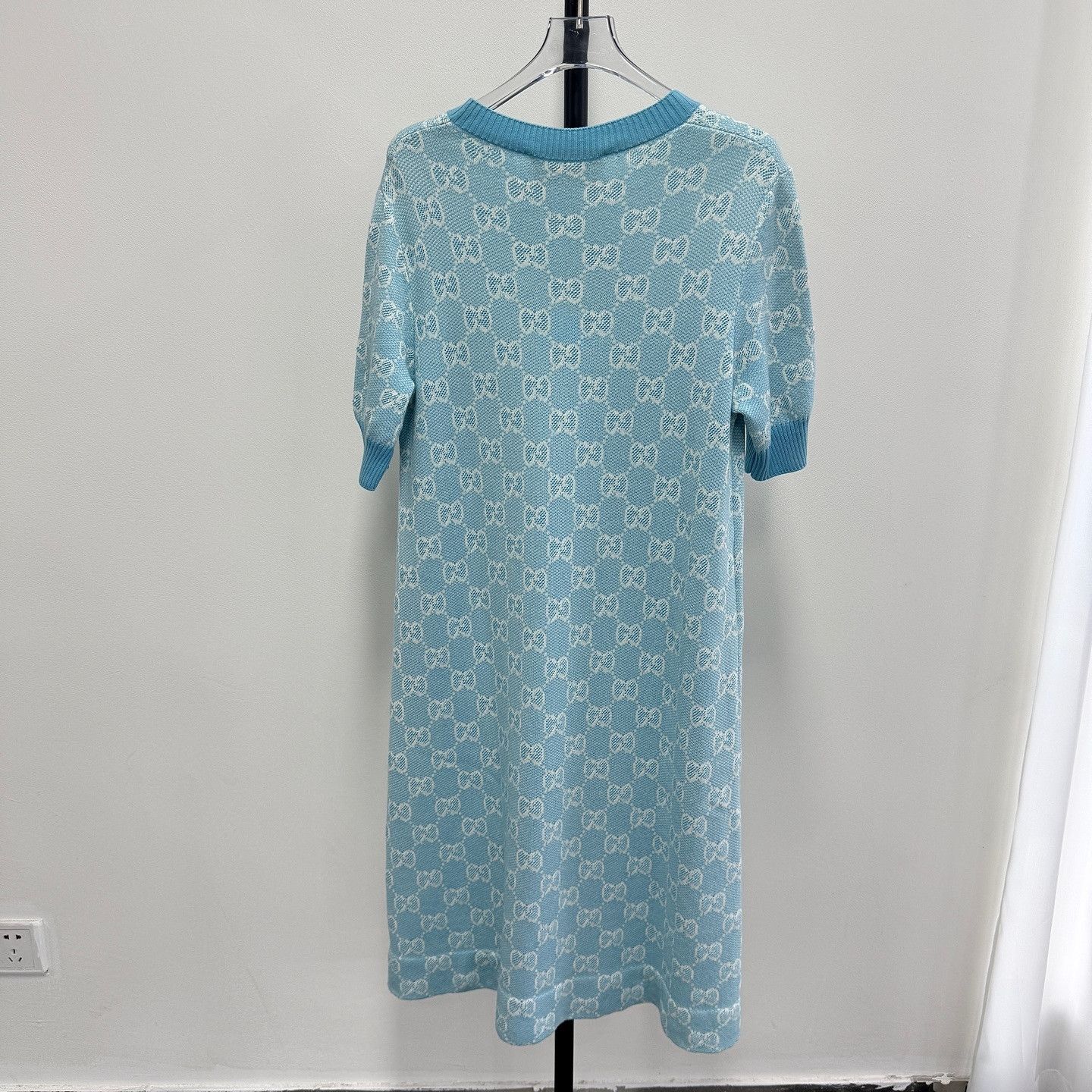 Gucci Gucci GG Monogram Knit Mini Dress Size L Size L / US 10 / IT 46 - 2 Thumbnail