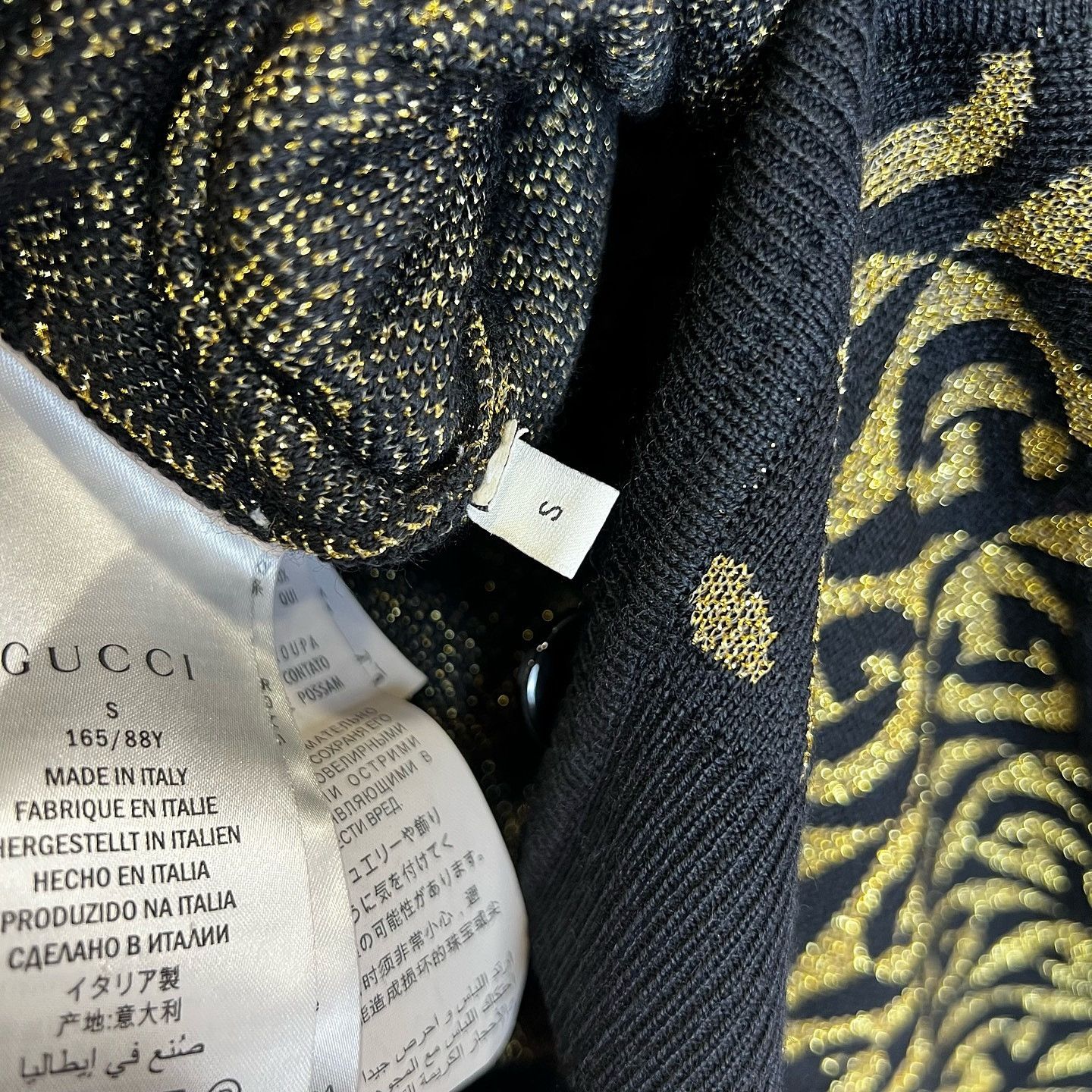 Gucci Gucci Geometric Logo Cardigan Size S Size S / US 4 / IT 40 - 8 Thumbnail
