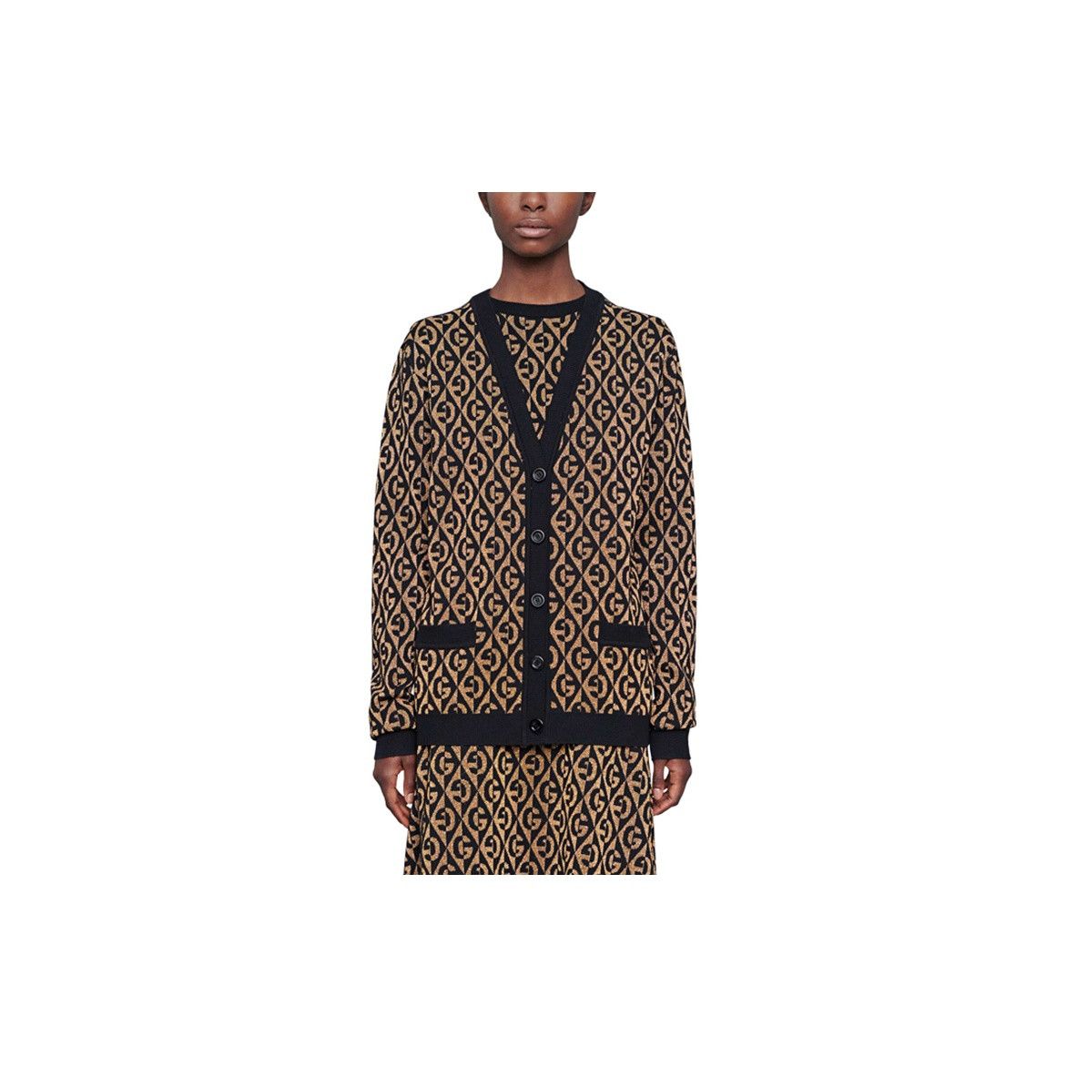 Gucci Gucci Geometric Logo Cardigan Size S Size S / US 4 / IT 40 - 10 Thumbnail