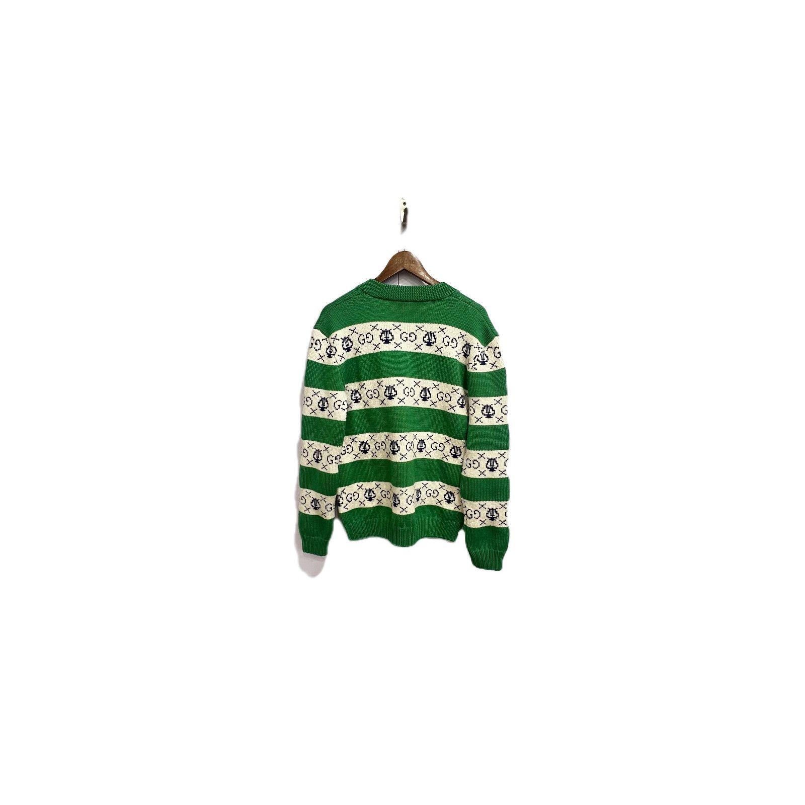 Gucci Gucci GG Logo Cardigan Size S Size US S / EU 44-46 / 1 - 2 Thumbnail
