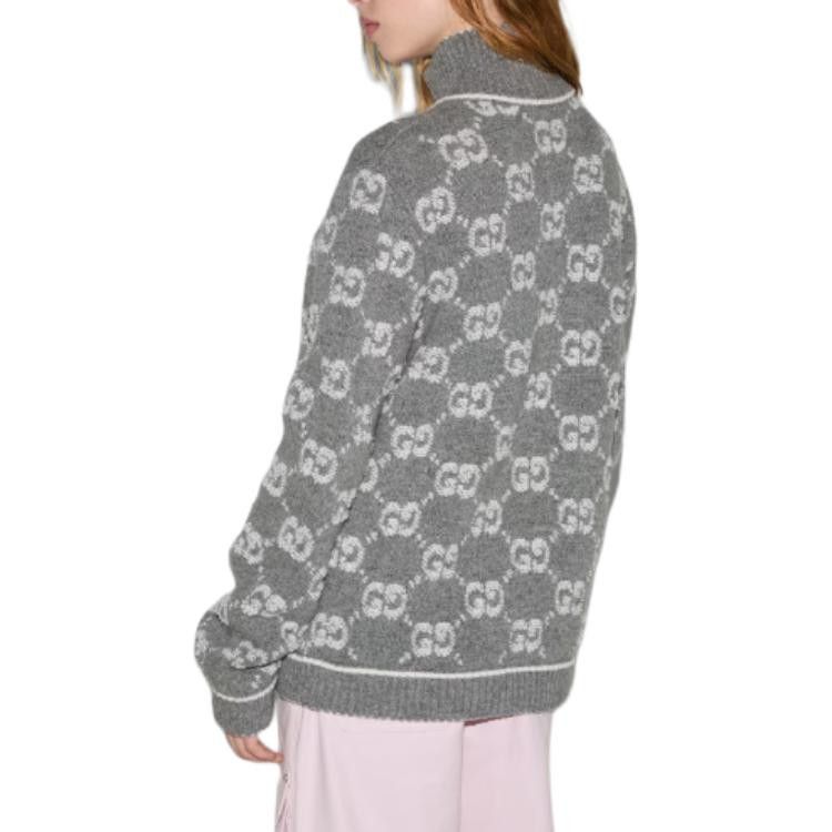 Gucci Gucci GG Logo Zip Cardigan Size M Size M / US 6-8 / IT 42-44 - 10 Thumbnail